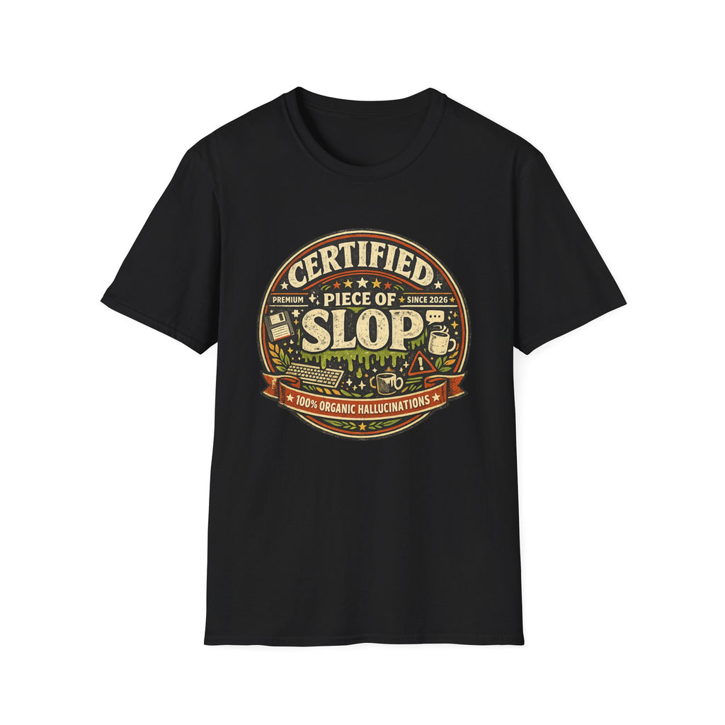 Certified Piece of Slop Graphic T-Shirt