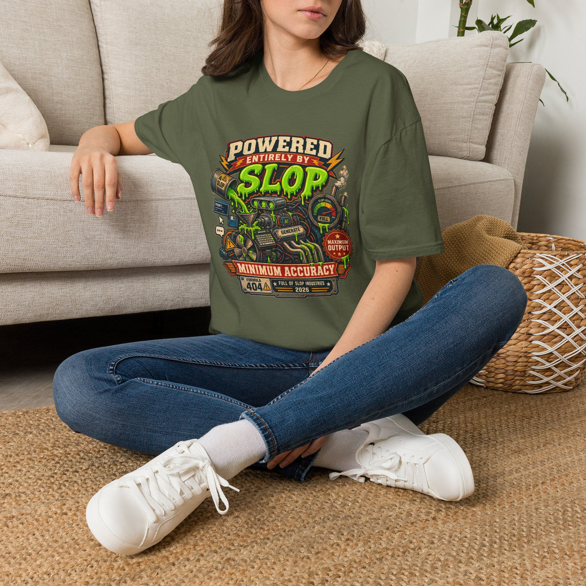 Powered Entirely By Slop T-Shirt
