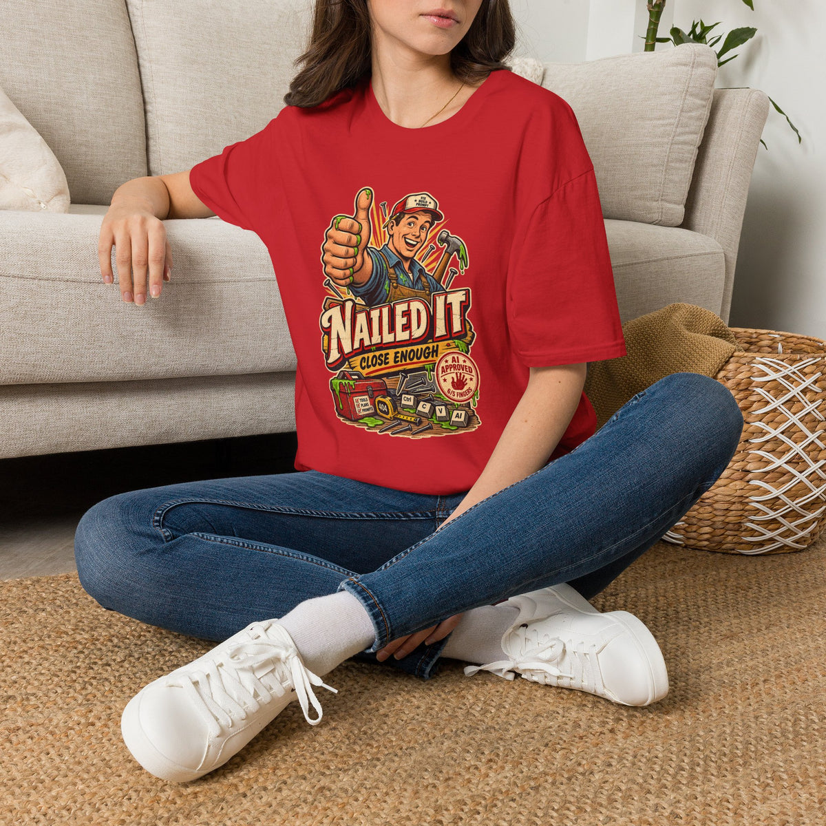 Nailed It Close Enough T-Shirt