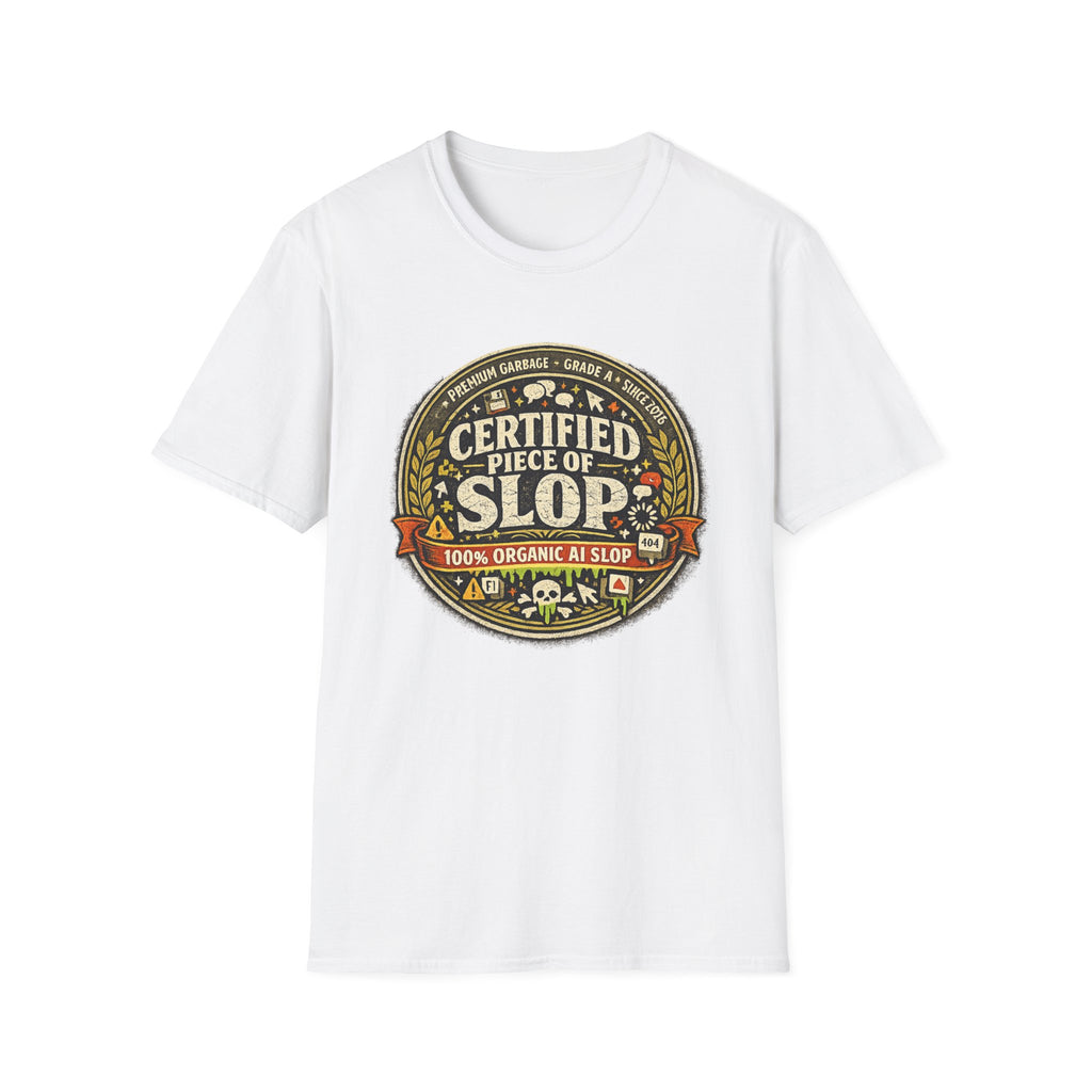 Certified Piece of Slop Graphic T-Shirt