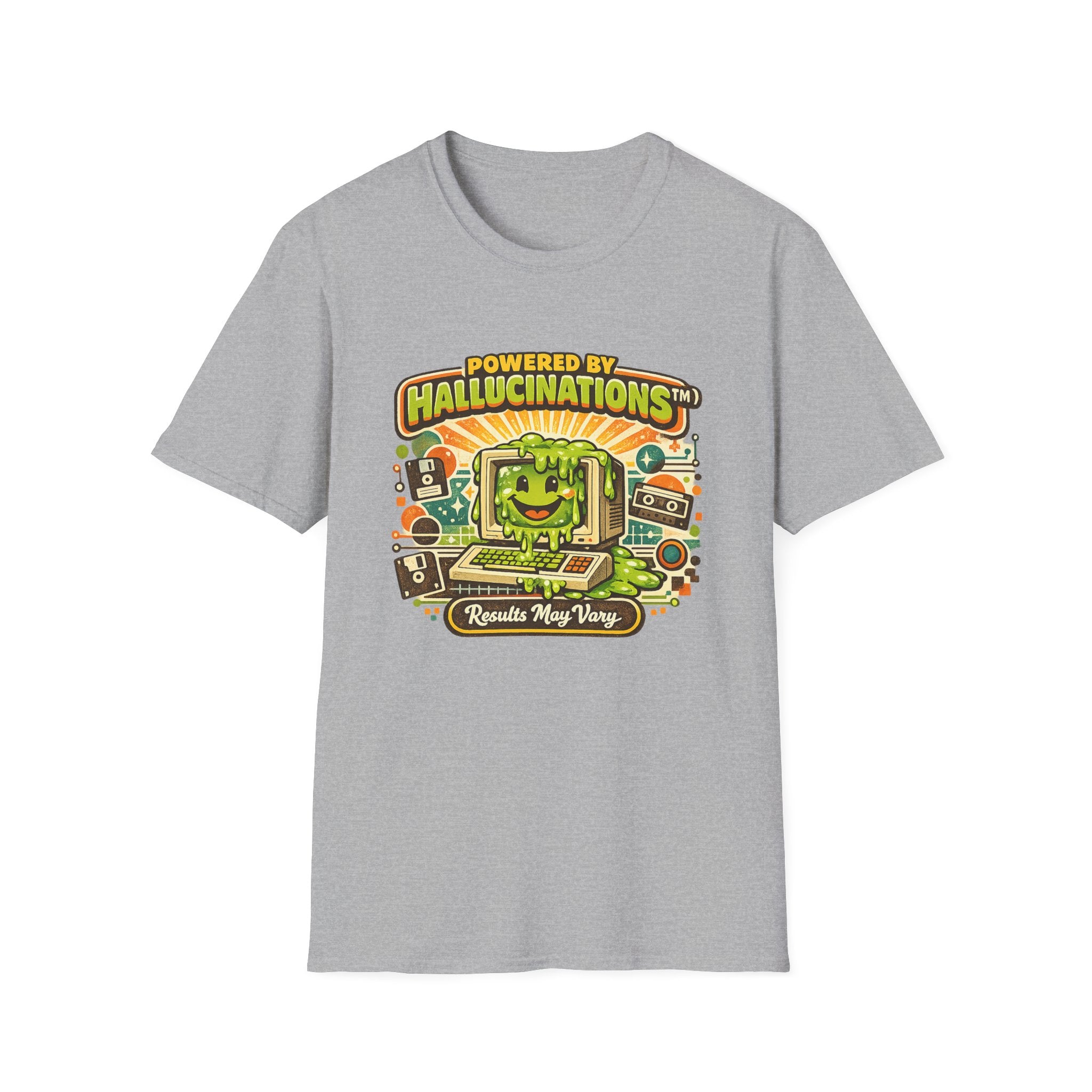 Powered by Hallucinations Graphic T-Shirt