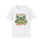Slop Island Retro Tropical Graphic T-Shirt