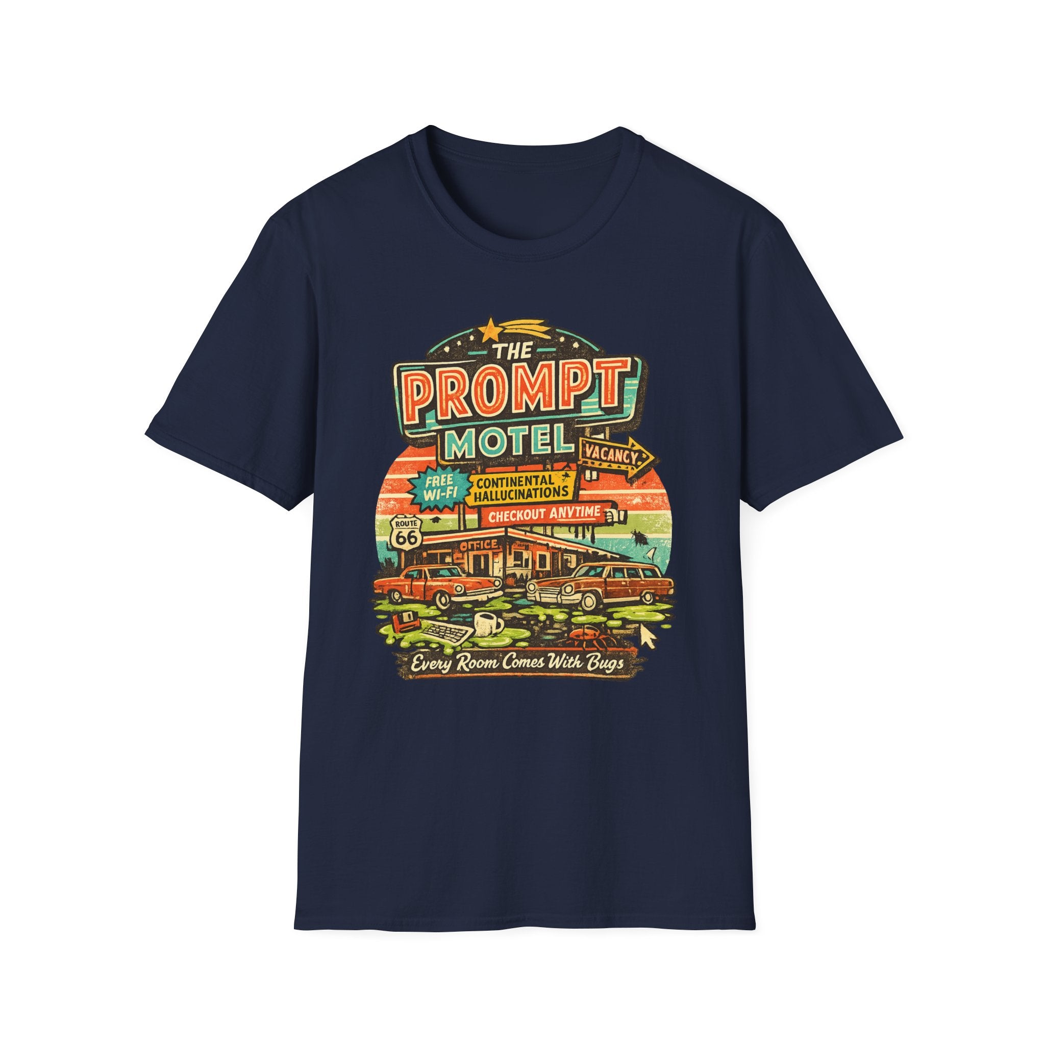 The Prompt Motel Graphic T-Shirt