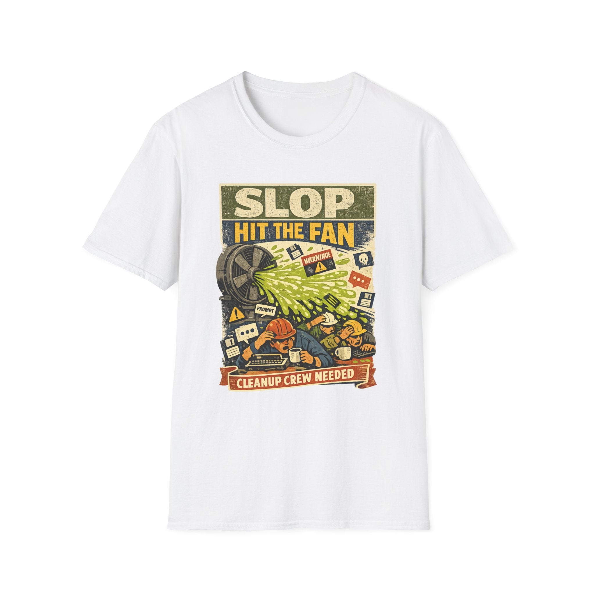 Slop Hit The Fan Graphic T-Shirt