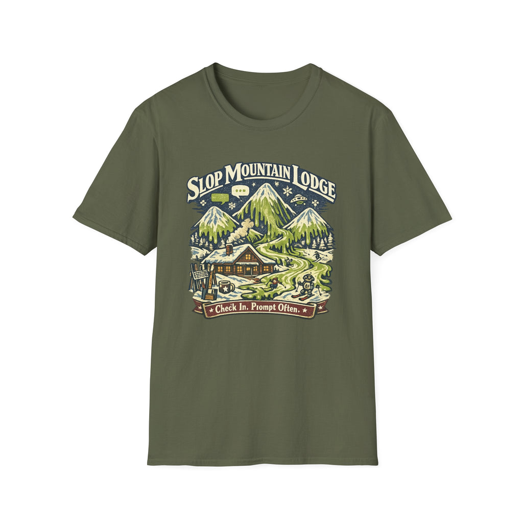 Slop Mountain Lodge Graphic T-Shirt