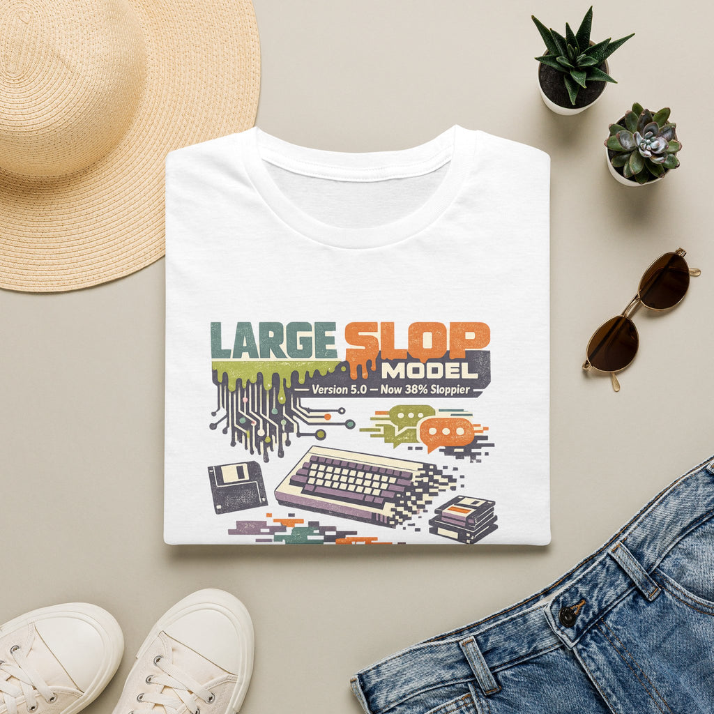 Large Slop Model Graphic T-Shirt