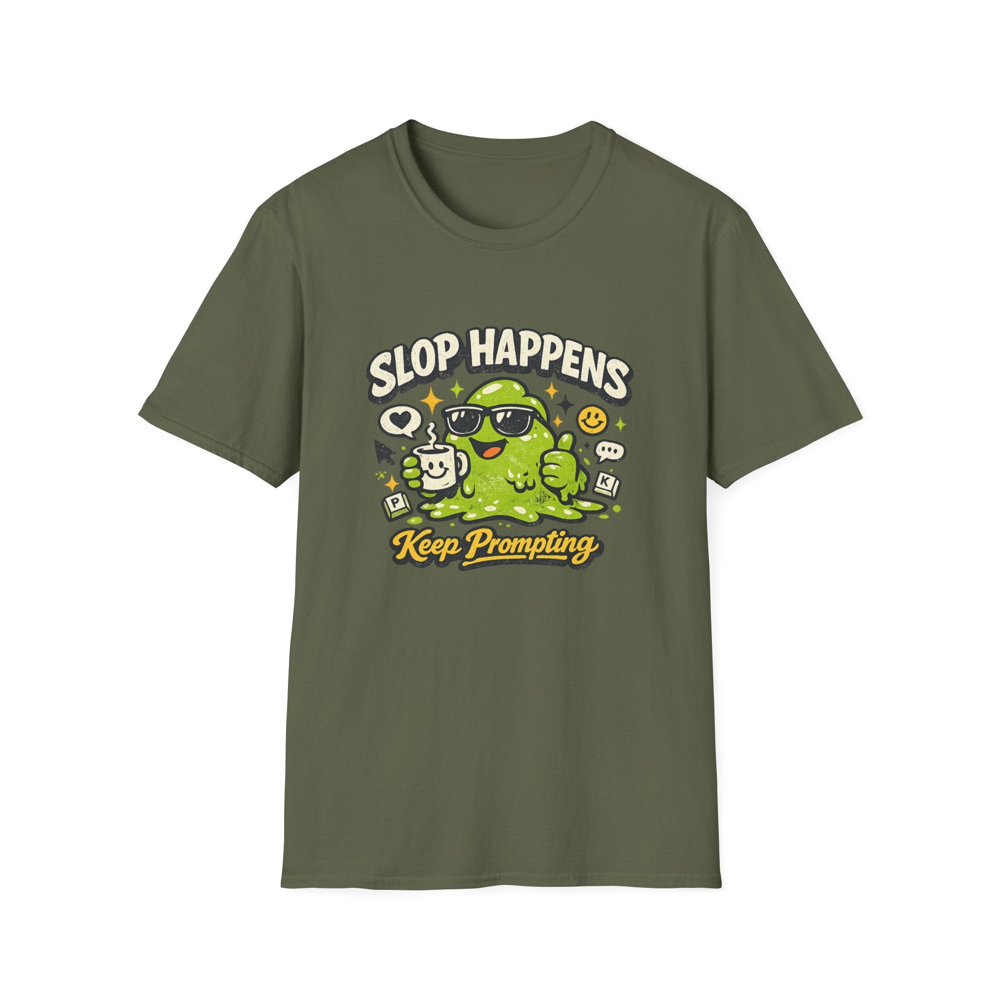 Slop Happens Graphic T-Shirt