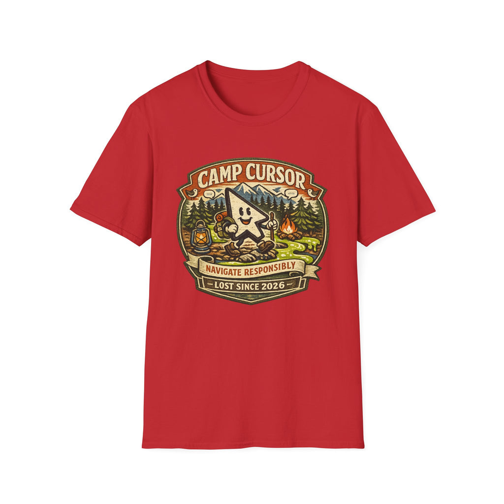 Camp Cursor Graphic T-Shirt