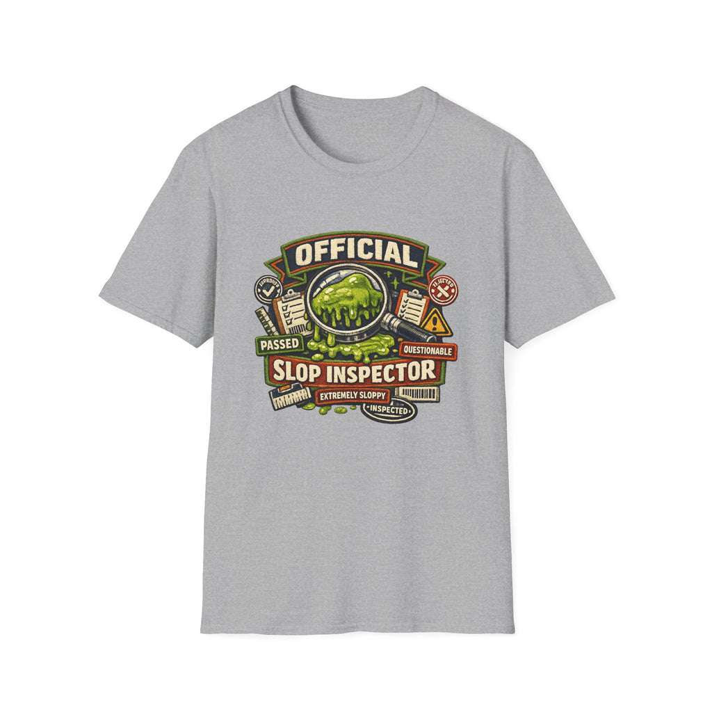 Official Slop Inspector Graphic T-Shirt