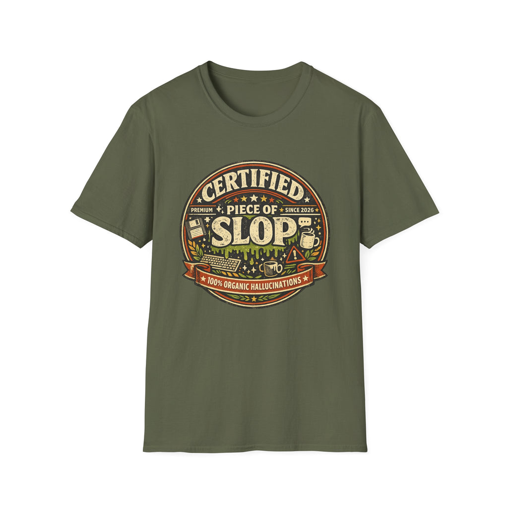 Certified Piece of Slop Graphic T-Shirt