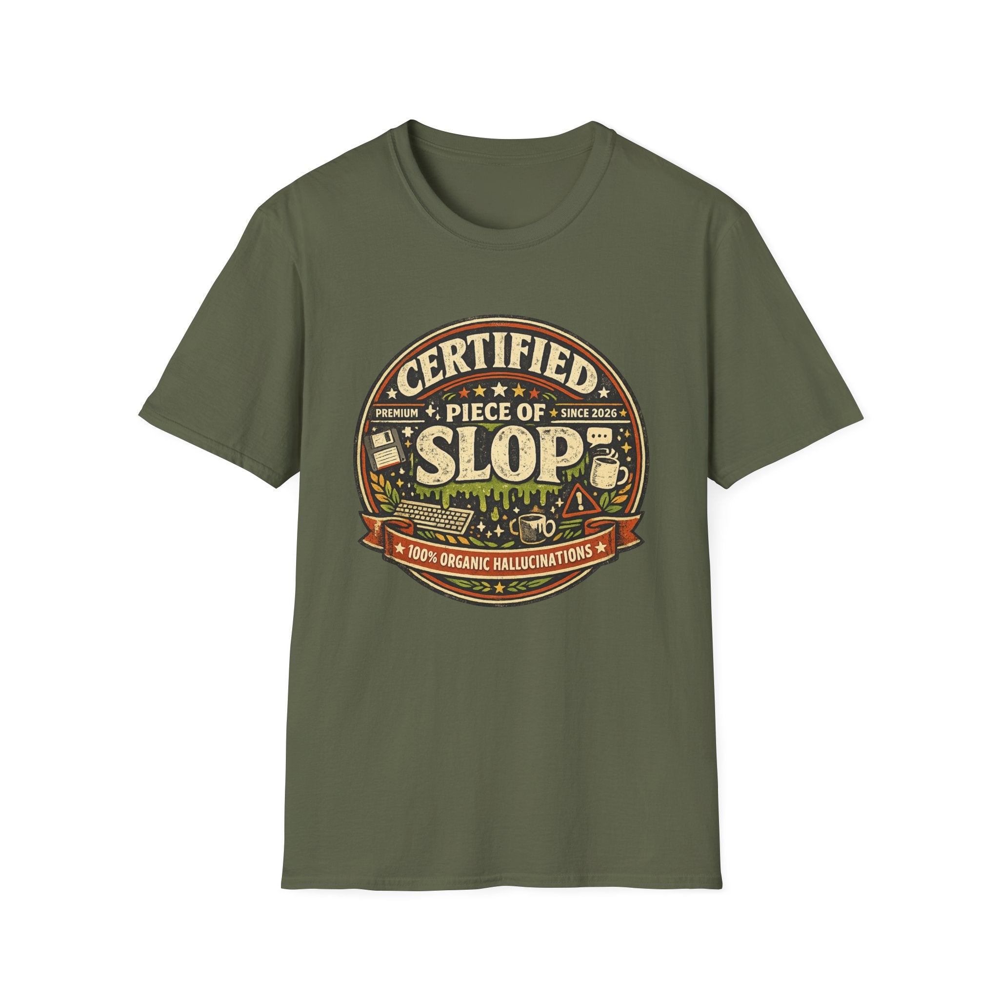 Certified Piece of Slop Graphic T-Shirt