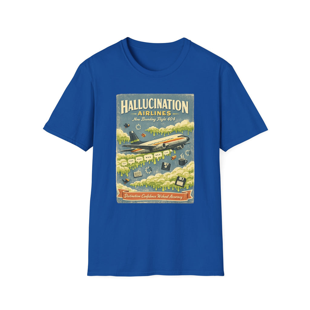 Hallucinations Airlines Graphic T-Shirt