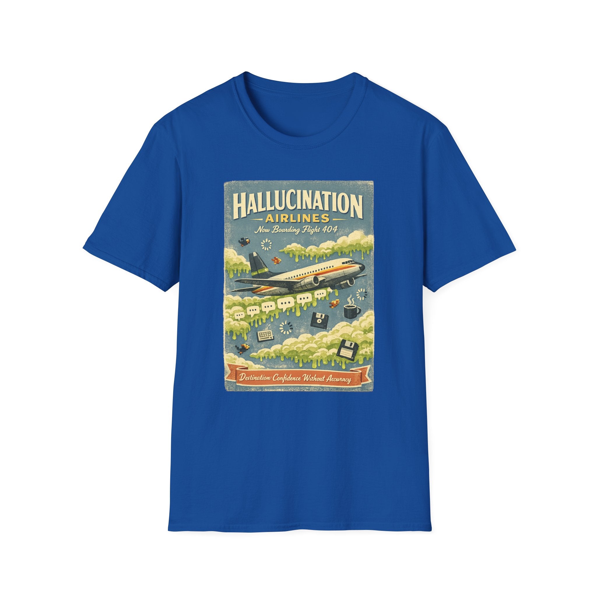 Hallucinations Airlines Graphic T-Shirt