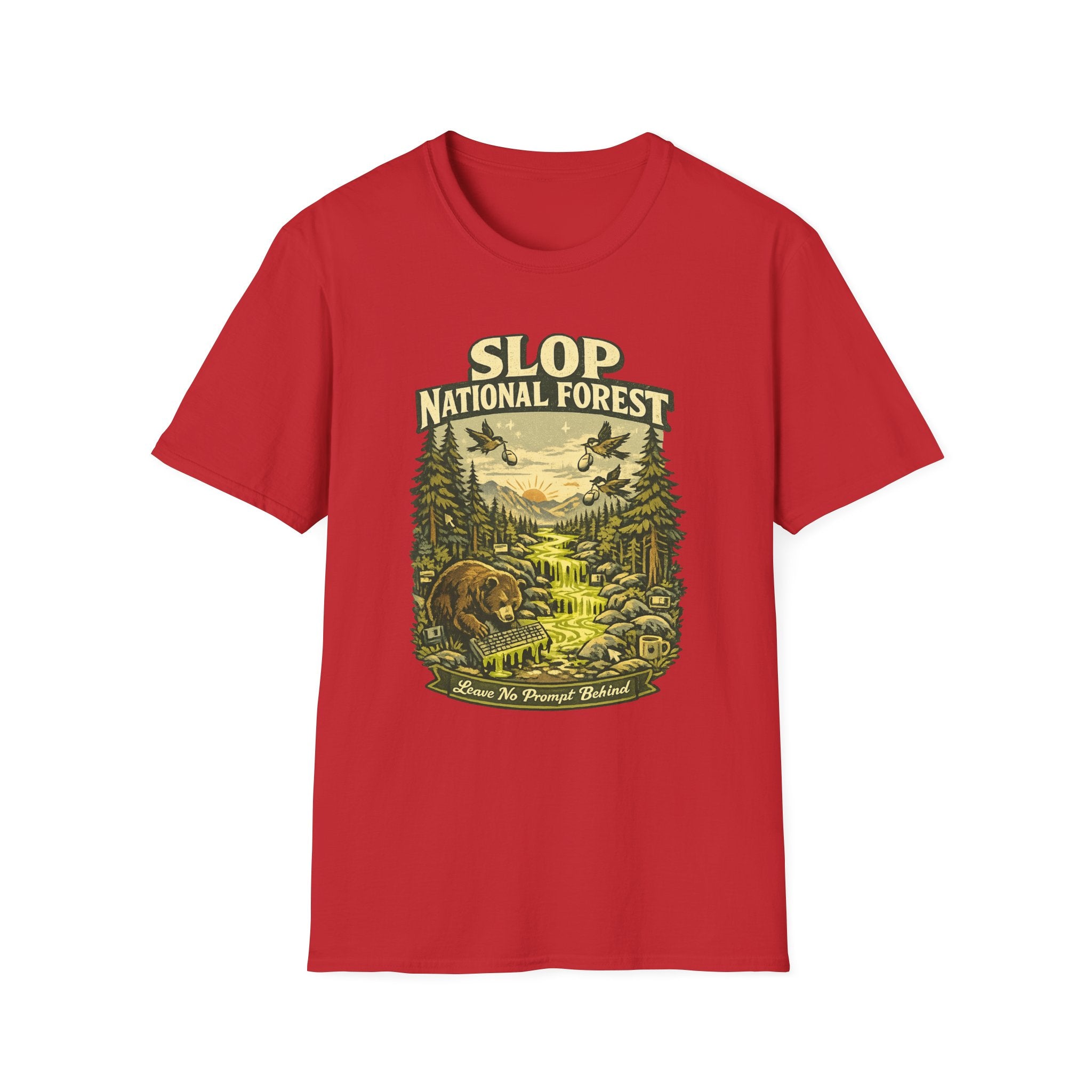 Slop National Forest Graphic T-Shirt