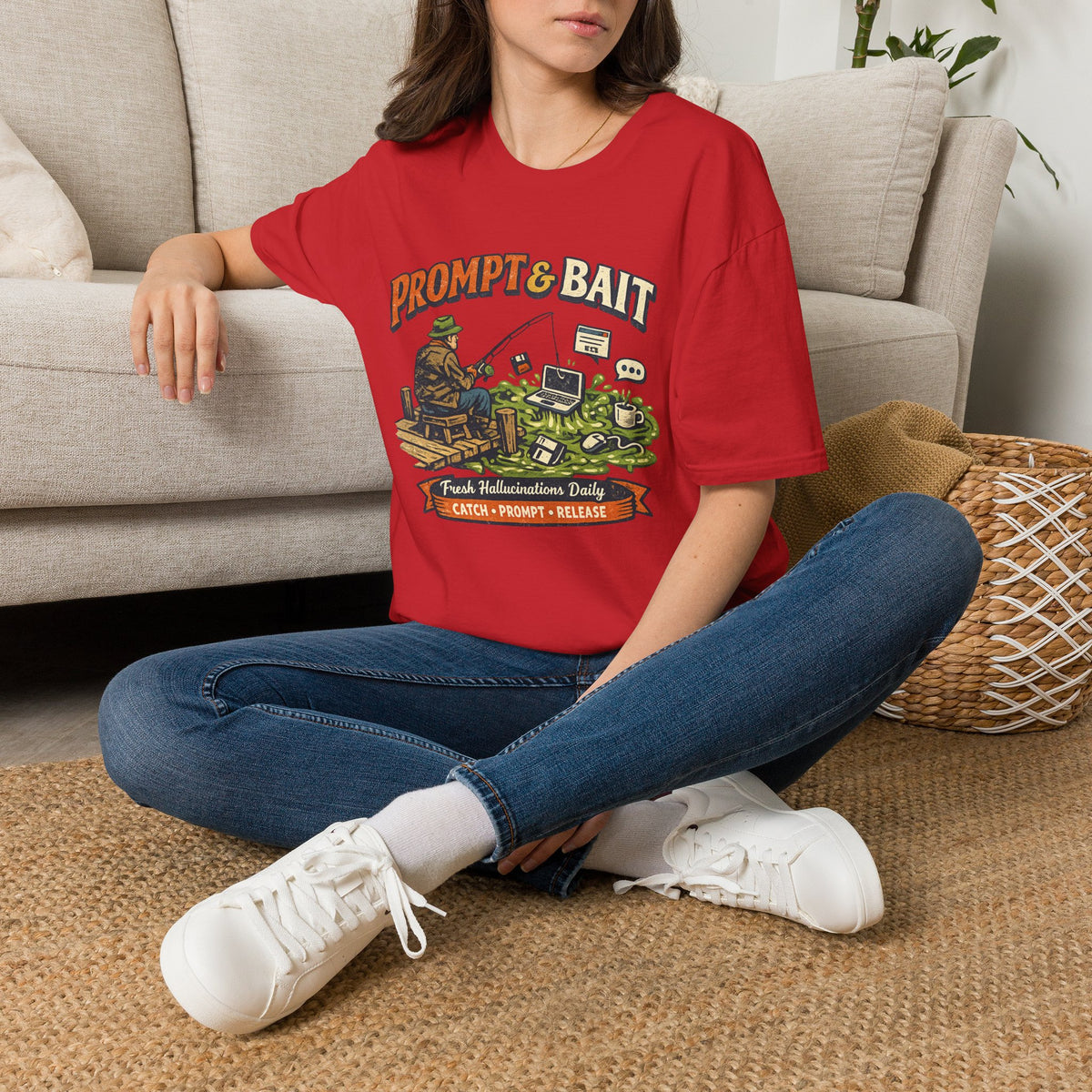 Prompt & Bait Graphic T-Shirt