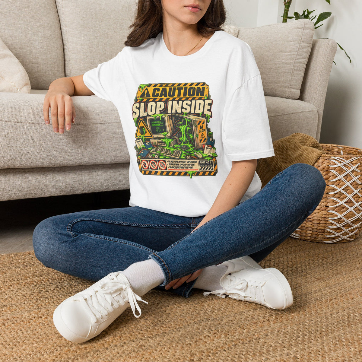 Caution Slop Inside T-Shirt