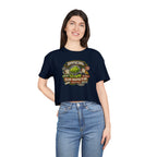Official Slop Inspector Crop Tee Graphic T-shirt