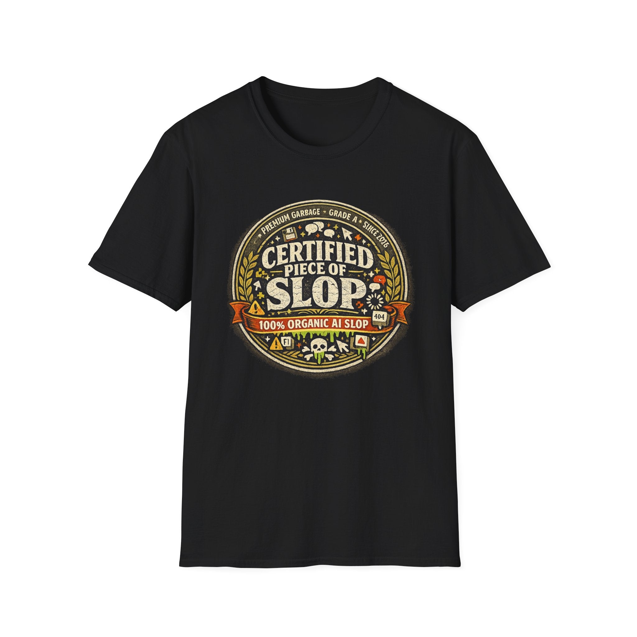Certified Piece of Slop Graphic T-Shirt