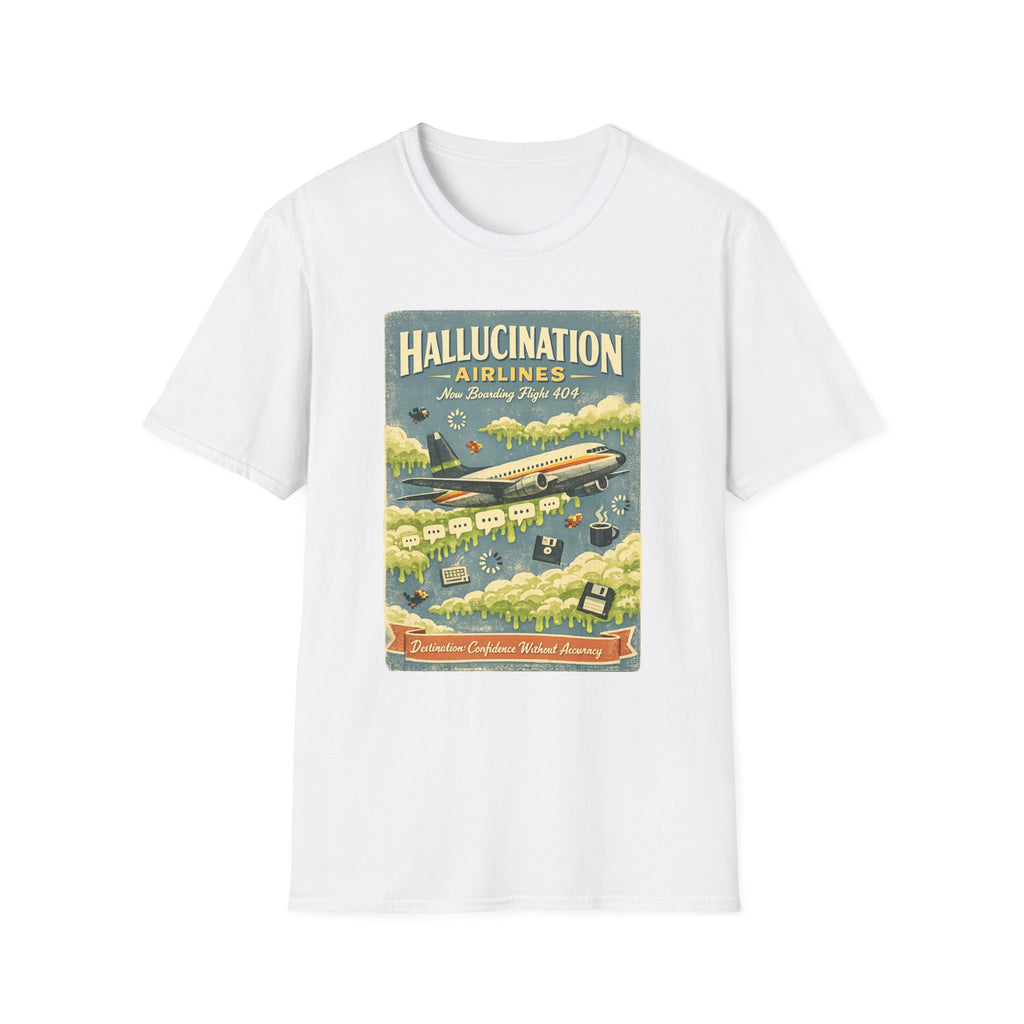 Hallucinations Airlines Graphic T-Shirt