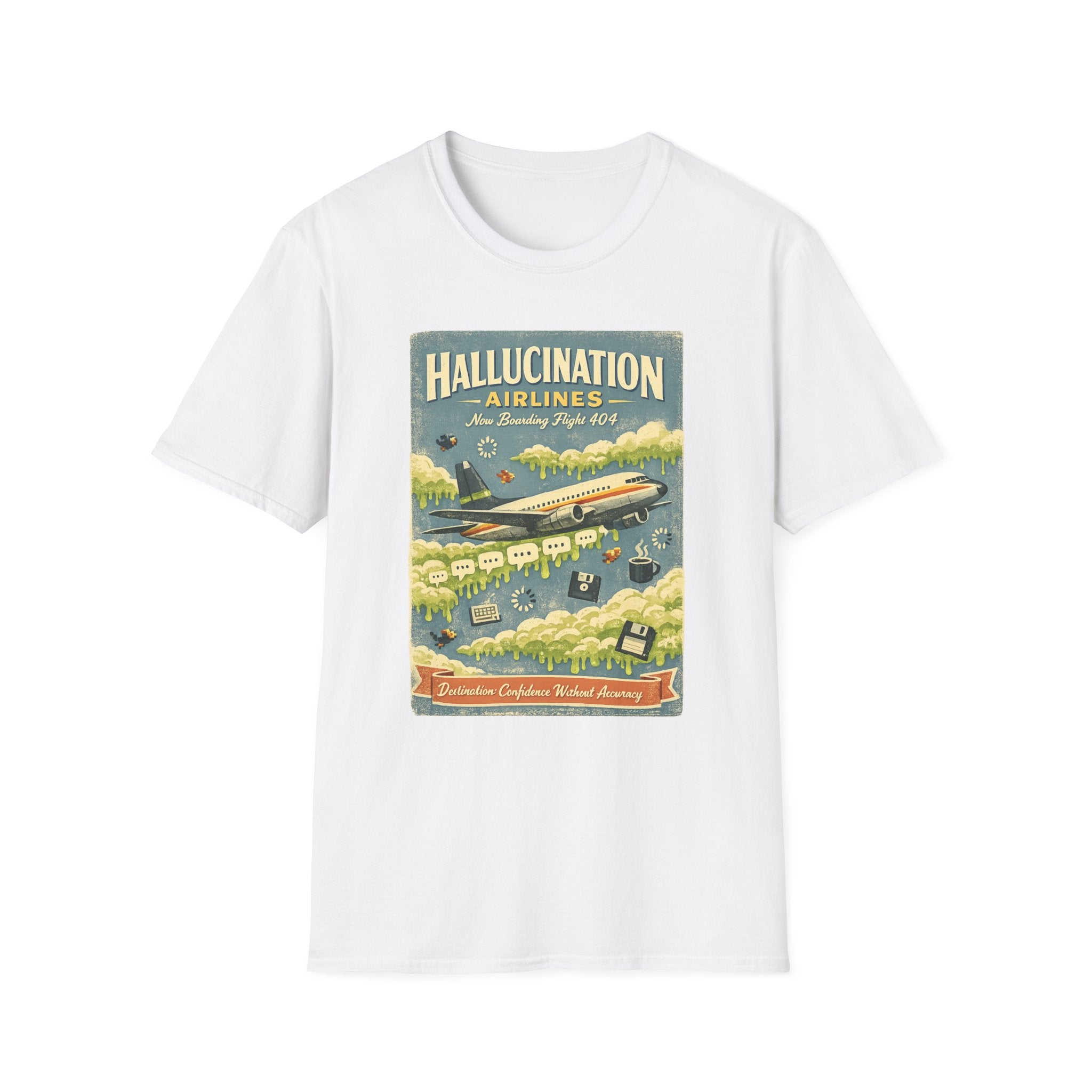 Hallucinations Airlines Graphic T-Shirt