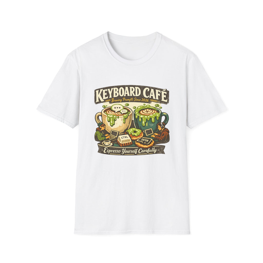 Keyboard Cafe Graphic T-Shirt