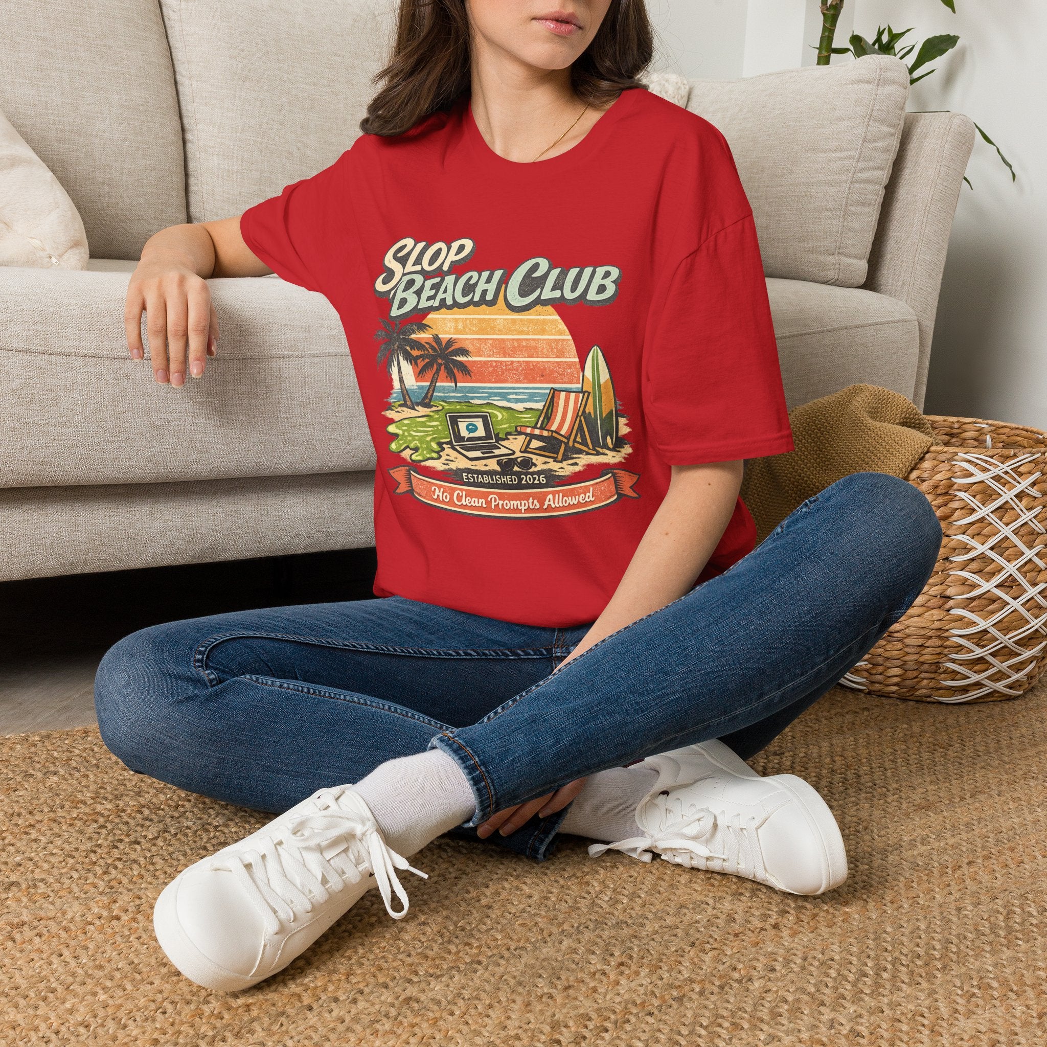 Slop Beach Club Graphic T-Shirt