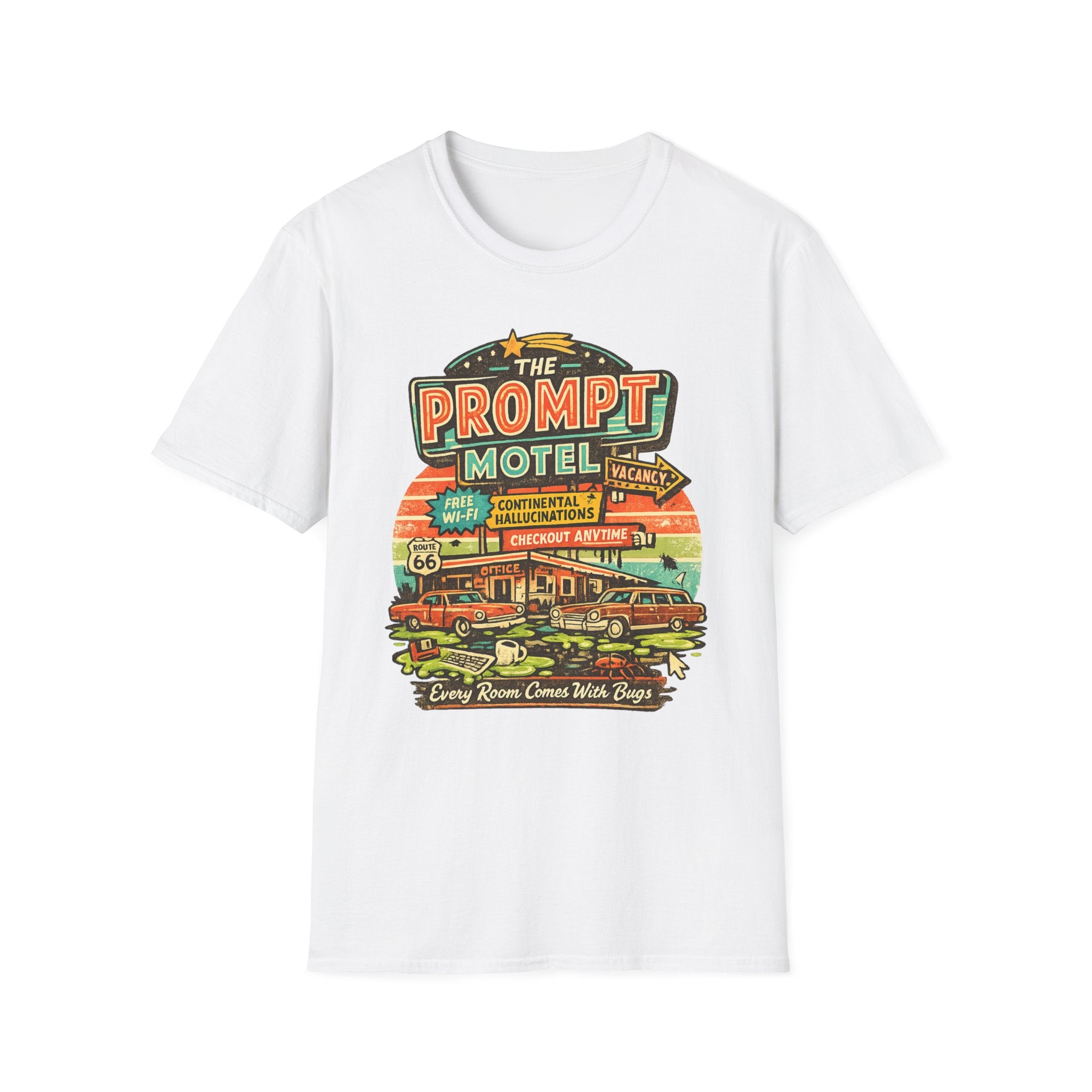 The Prompt Motel Graphic T-Shirt