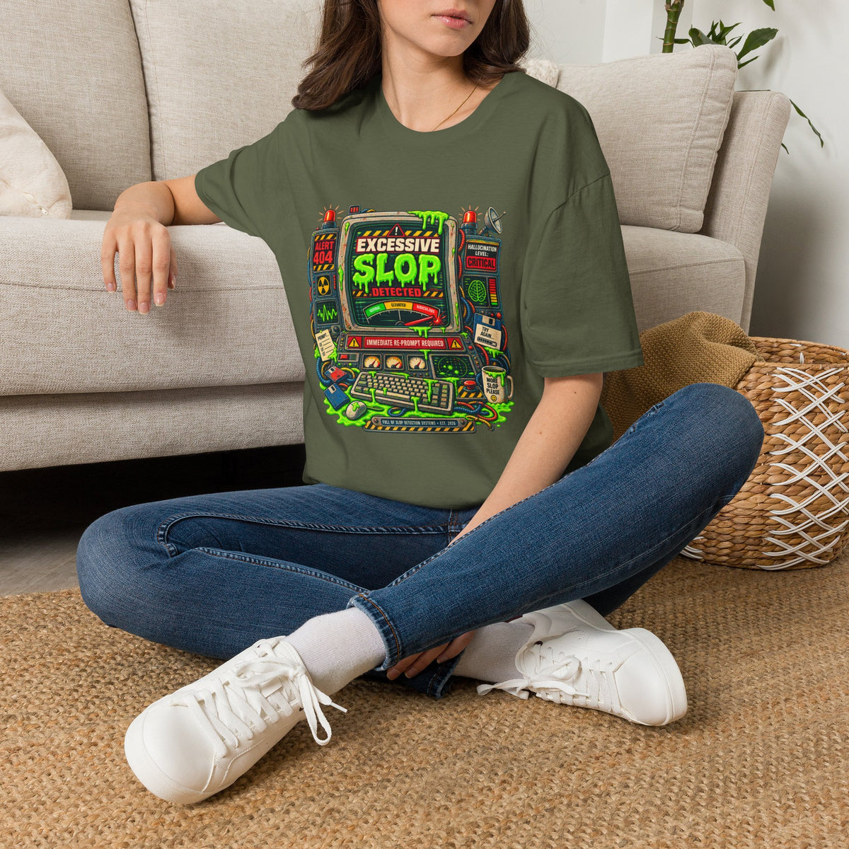 Excessive Slop Detected T-Shirt