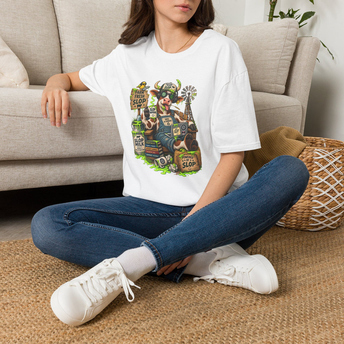 Animal Slop Cow T-Shirt