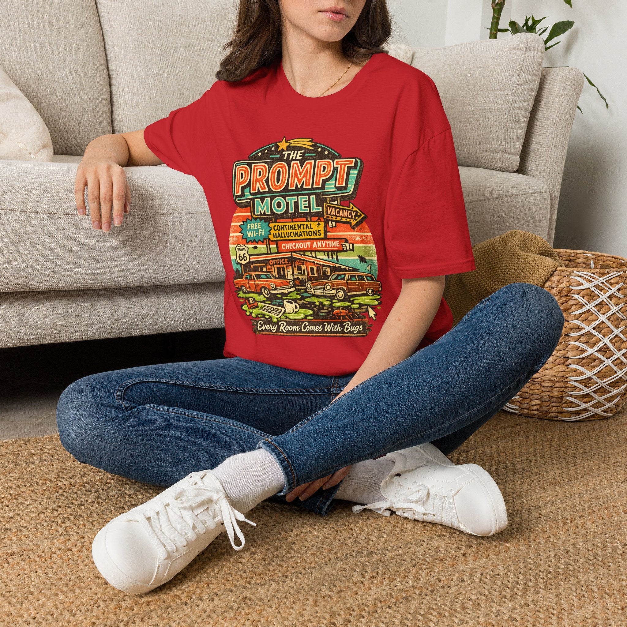 The Prompt Motel Graphic T-Shirt