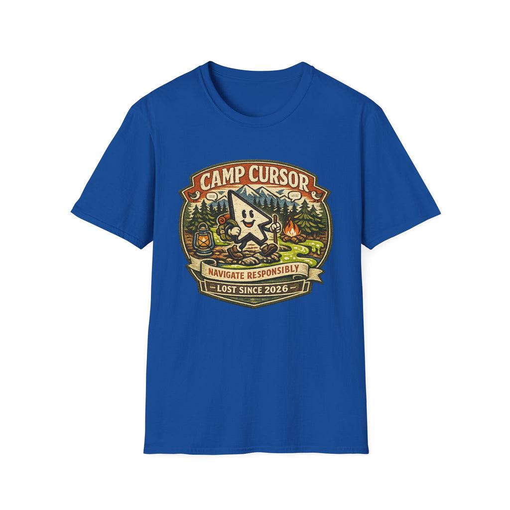 Camp Cursor Graphic T-Shirt