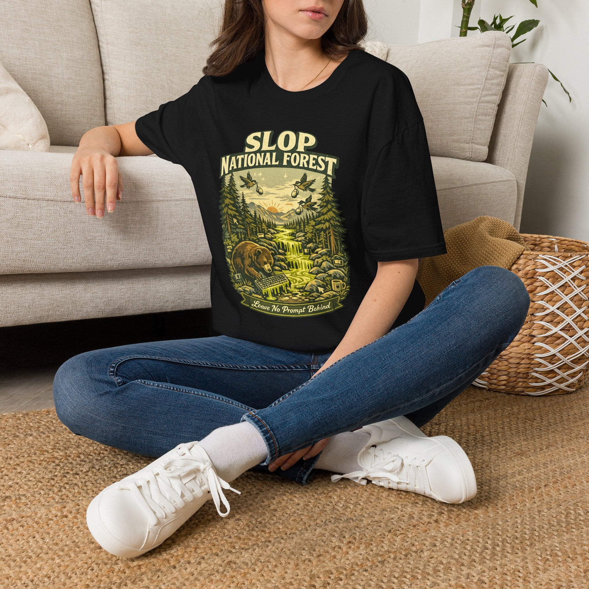 Slop National Forest Graphic T-Shirt