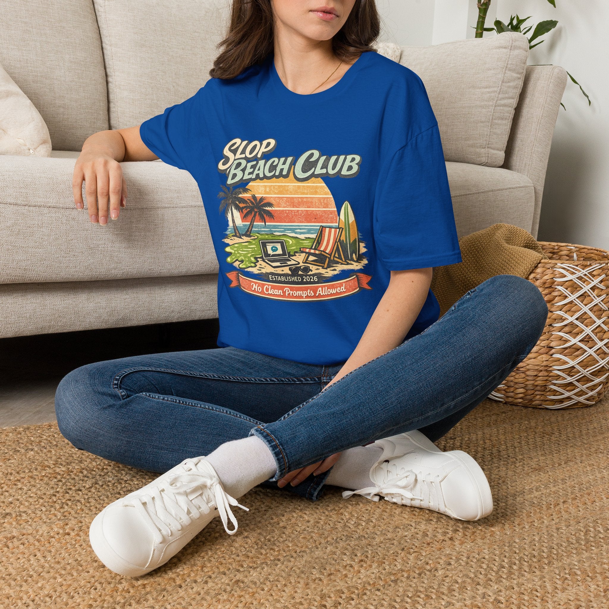 Slop Beach Club Graphic T-Shirt