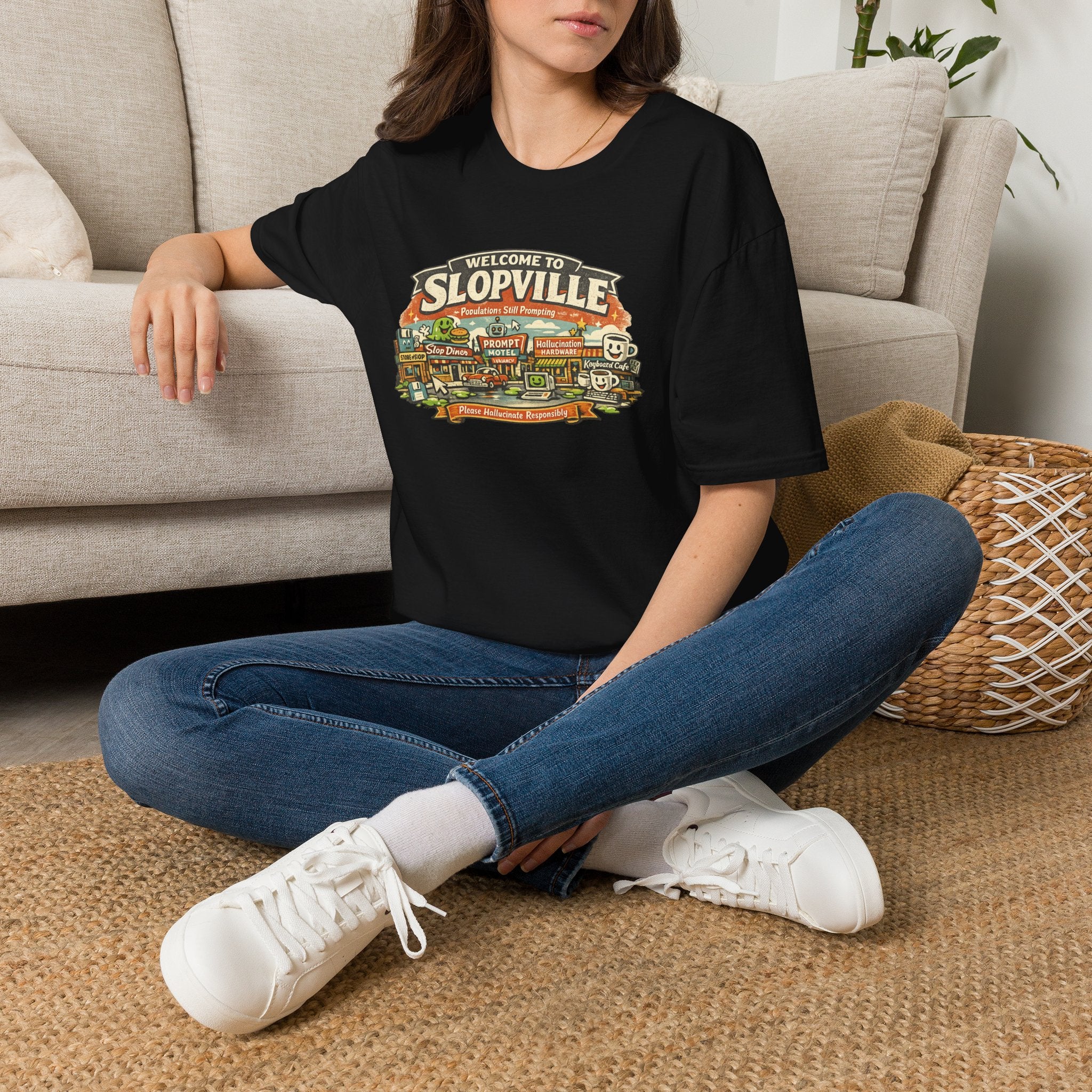 Welcome to Slopville Graphic T-Shirt