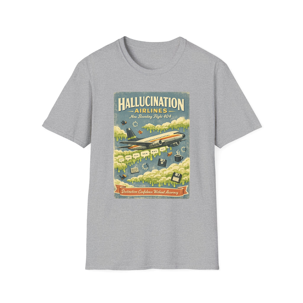 Hallucinations Airlines Graphic T-Shirt