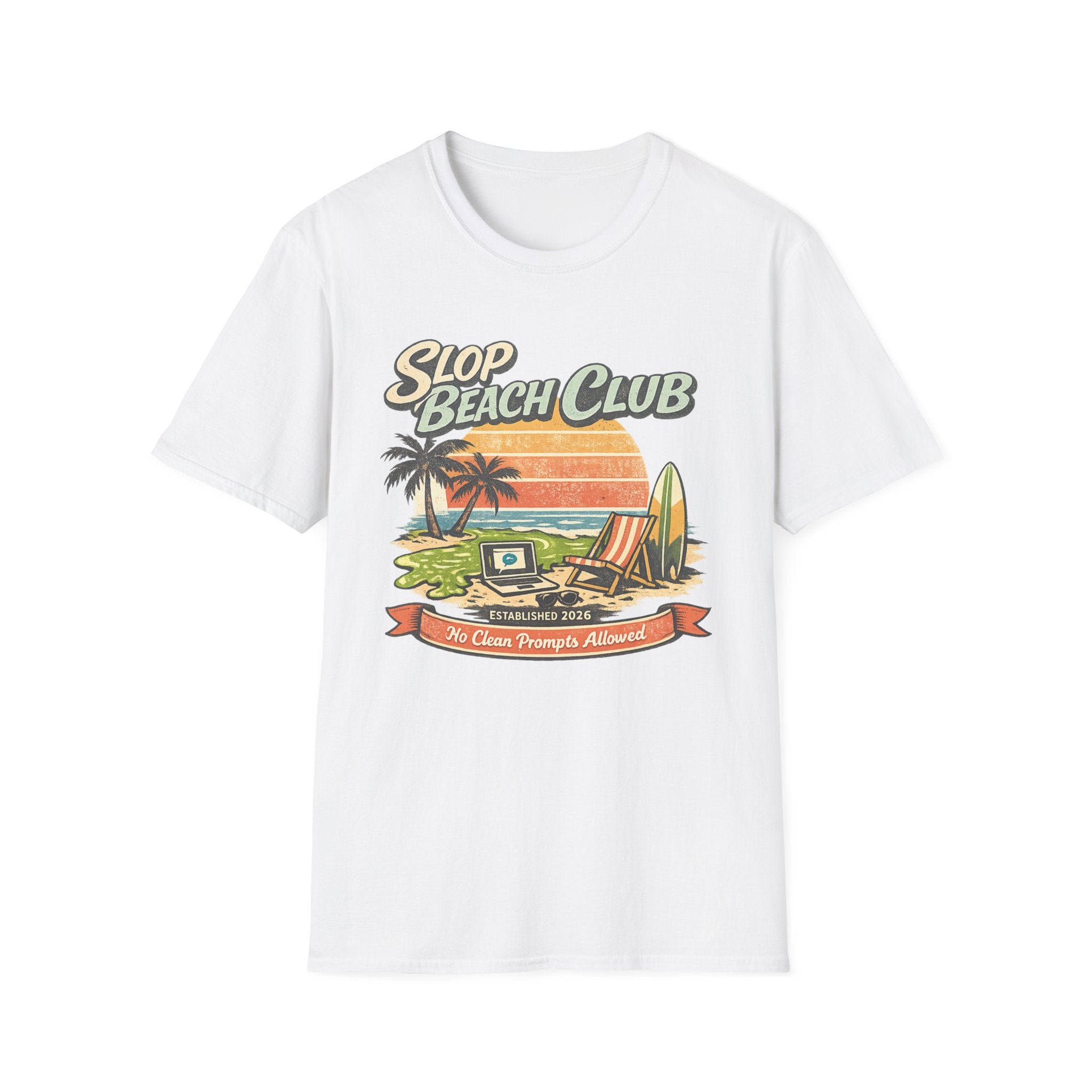 Slop Beach Club Graphic T-Shirt