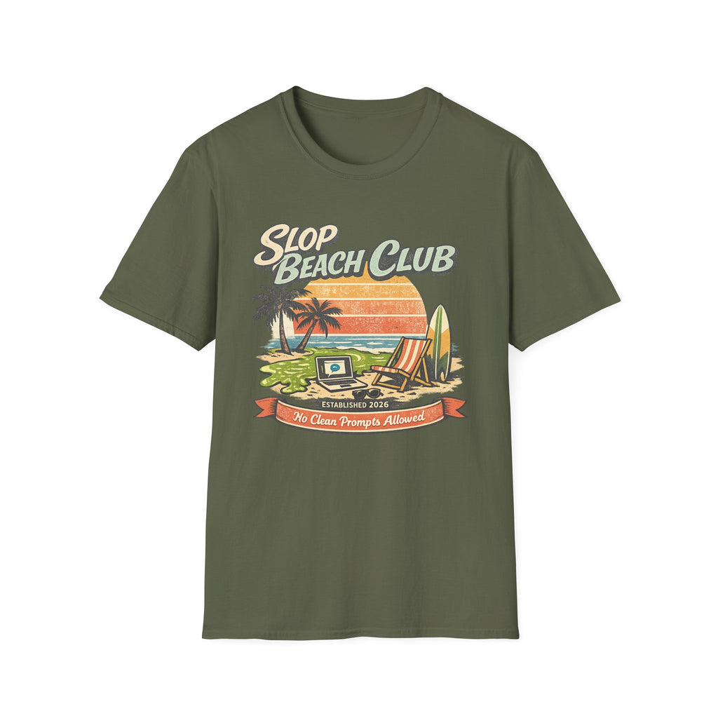 Slop Beach Club Graphic T-Shirt