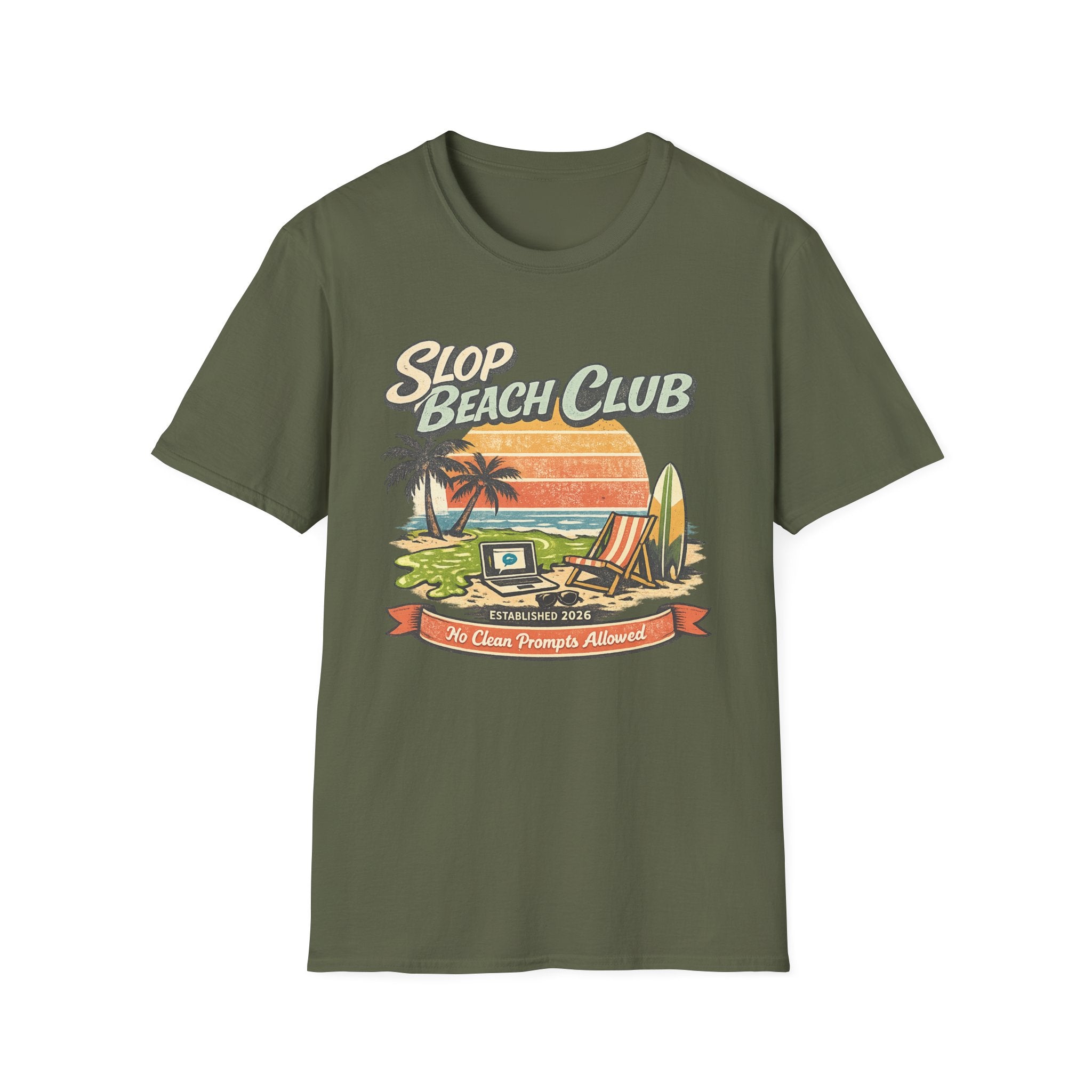 Slop Beach Club Graphic T-Shirt