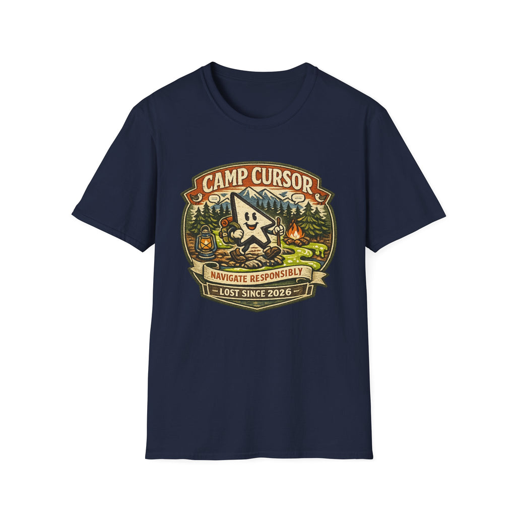 Camp Cursor Graphic T-Shirt