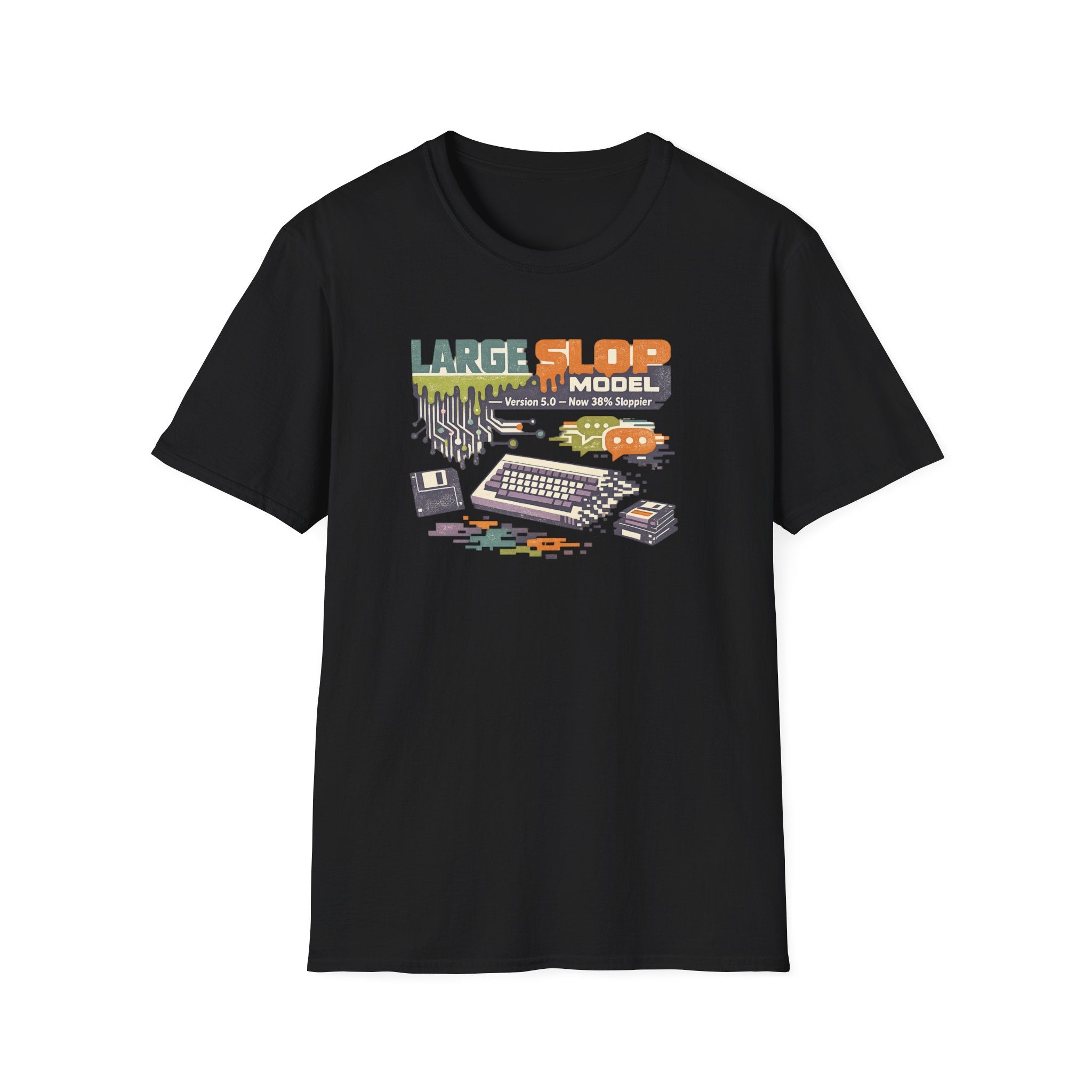 Large Slop Model Graphic T-Shirt