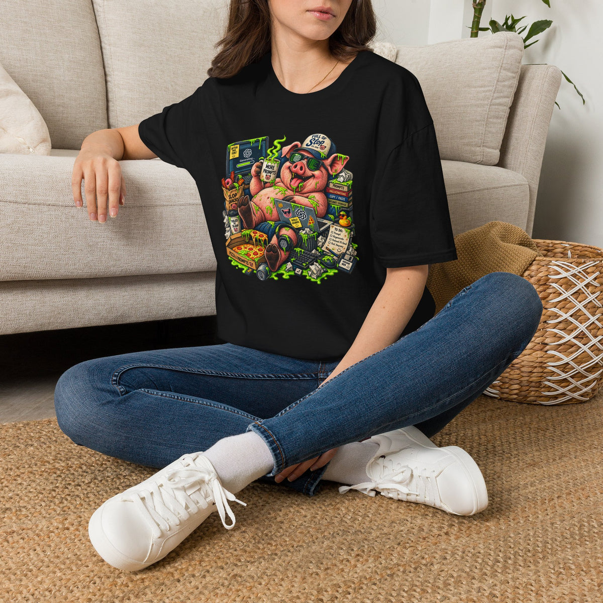 Animal Slop Pig T-Shirt