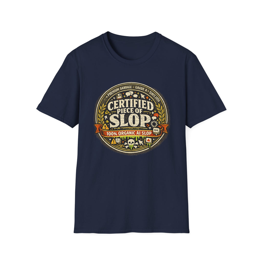 Certified Piece of Slop Graphic T-Shirt