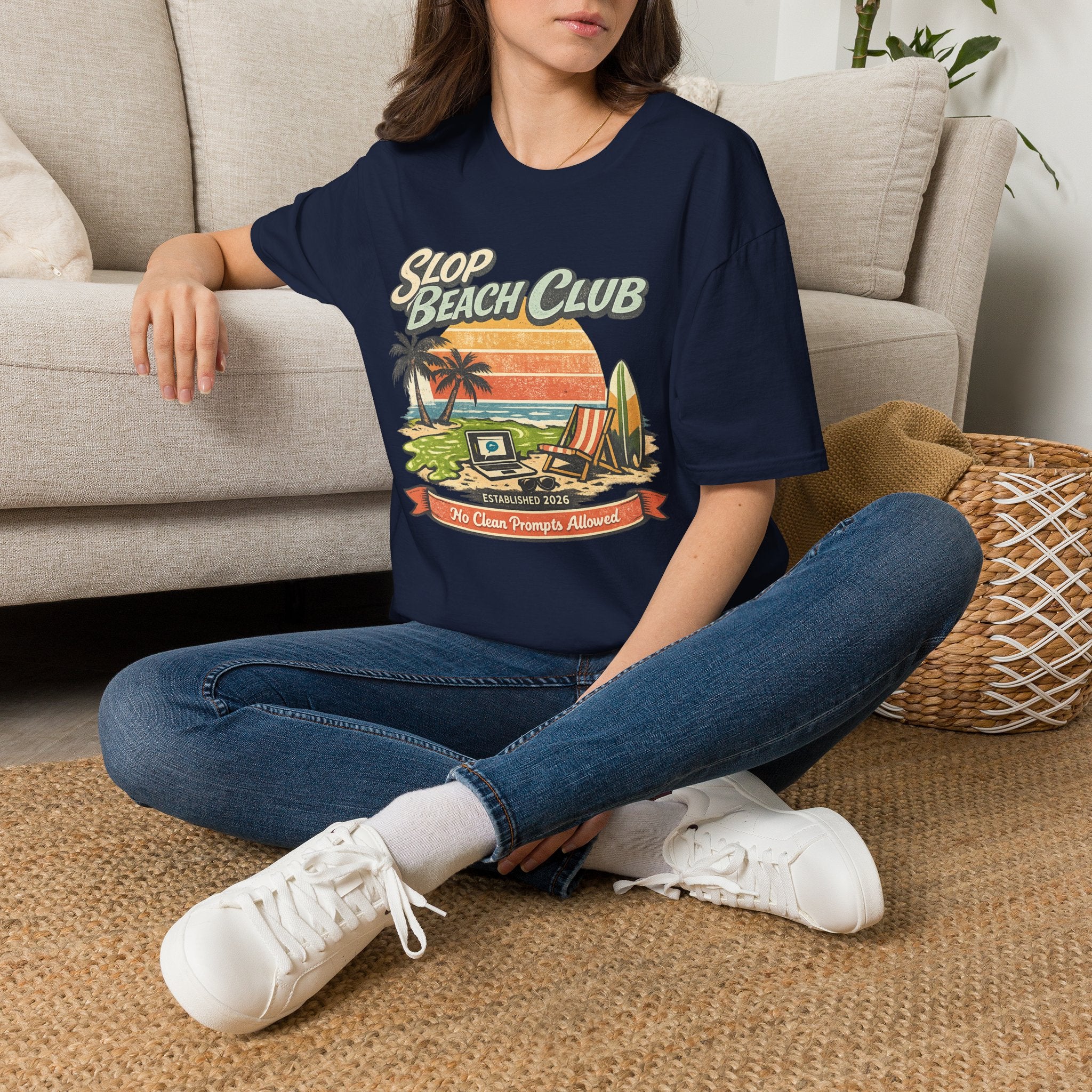Slop Beach Club Graphic T-Shirt