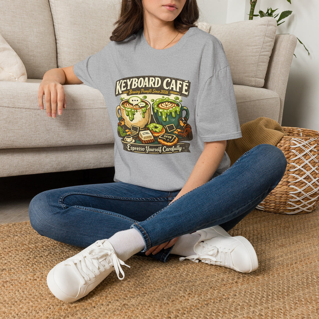 Keyboard Cafe Graphic T-Shirt
