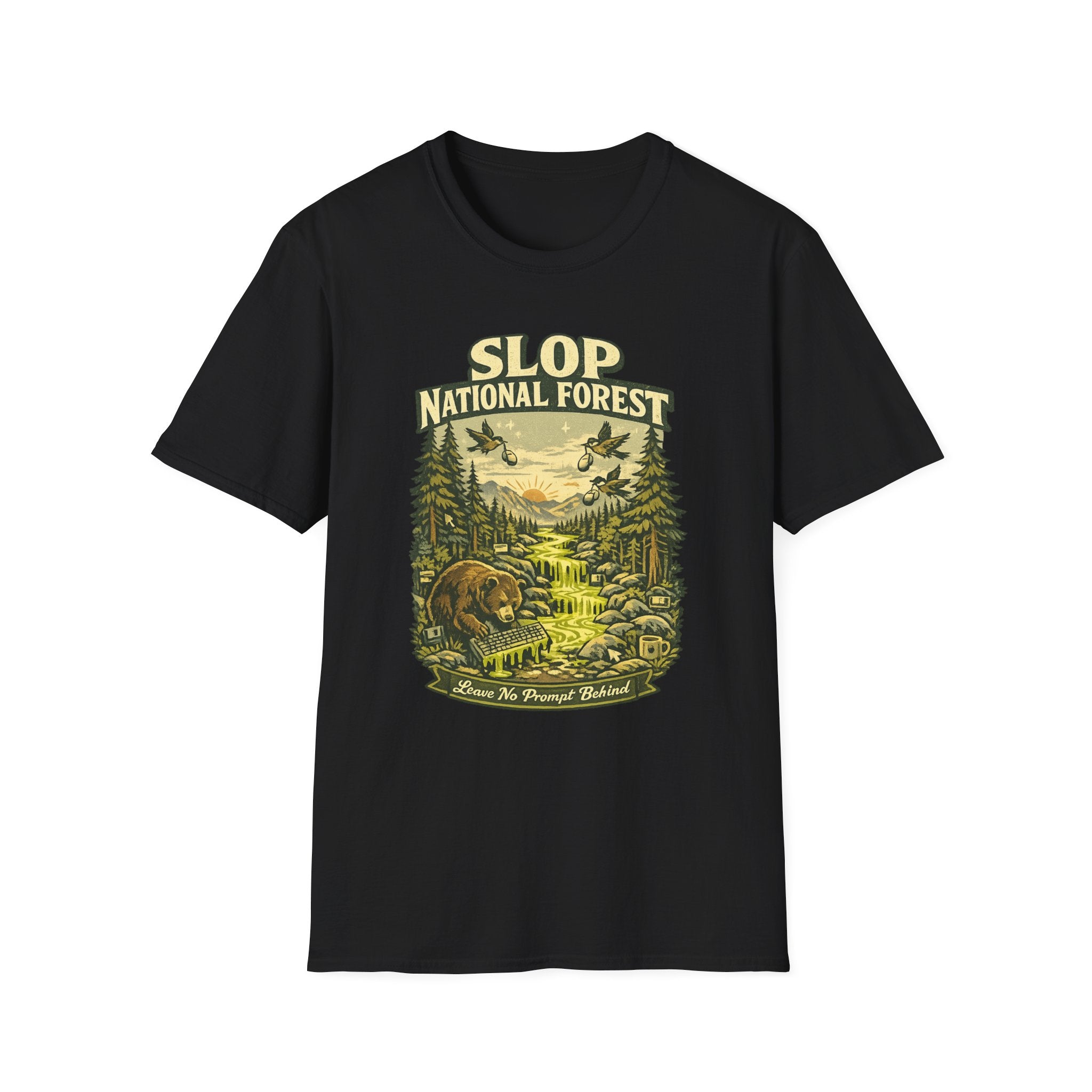 Slop National Forest Graphic T-Shirt