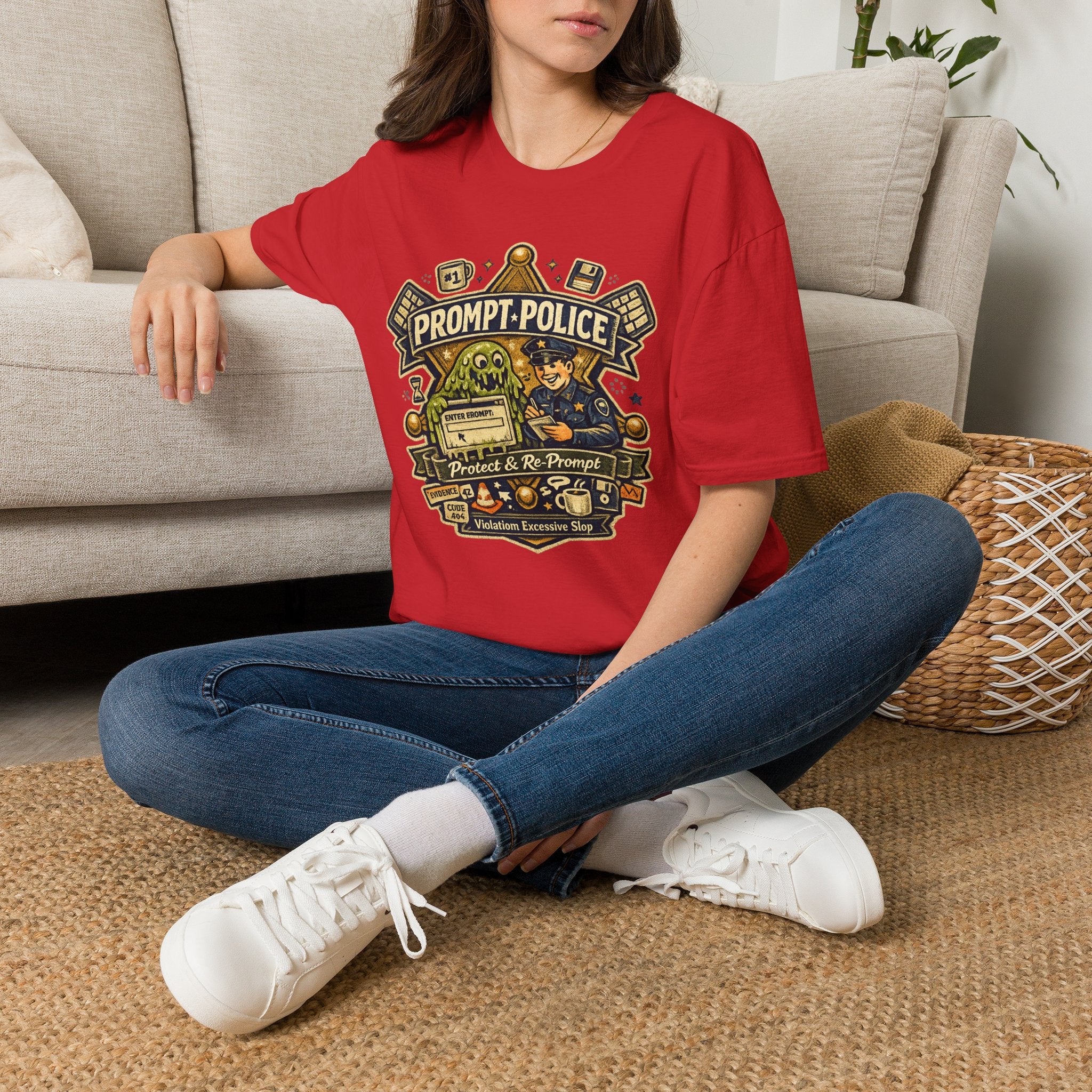 Prompt Police Graphic T-Shirt