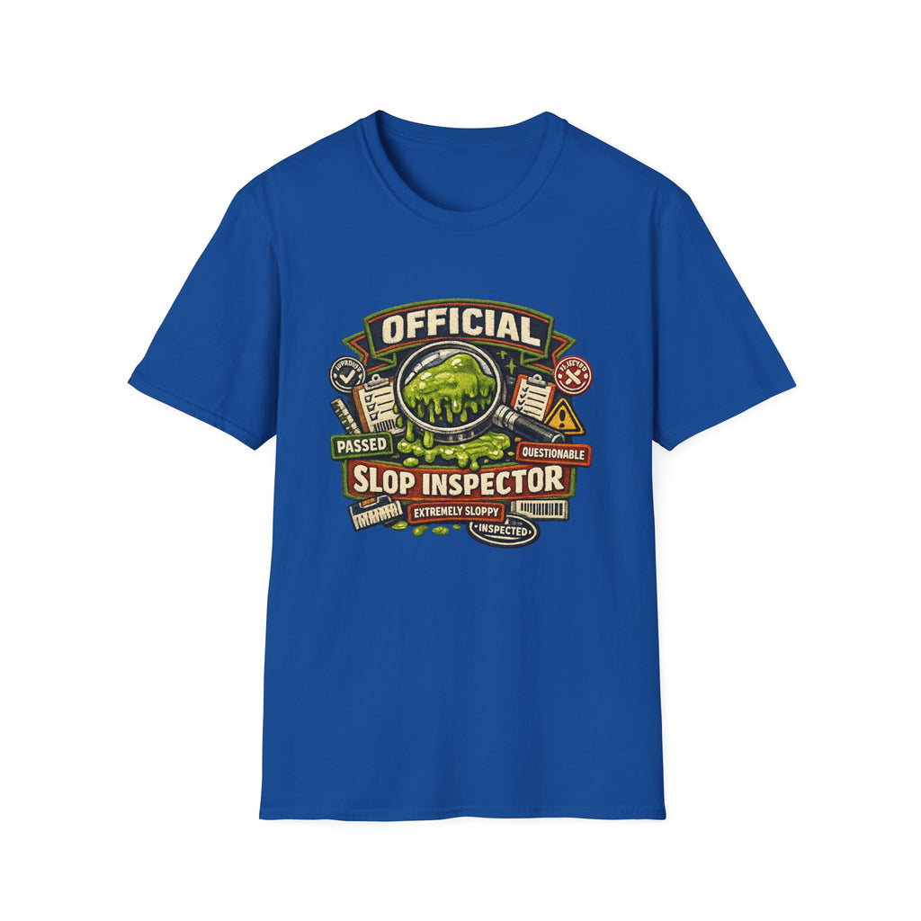Official Slop Inspector Graphic T-Shirt