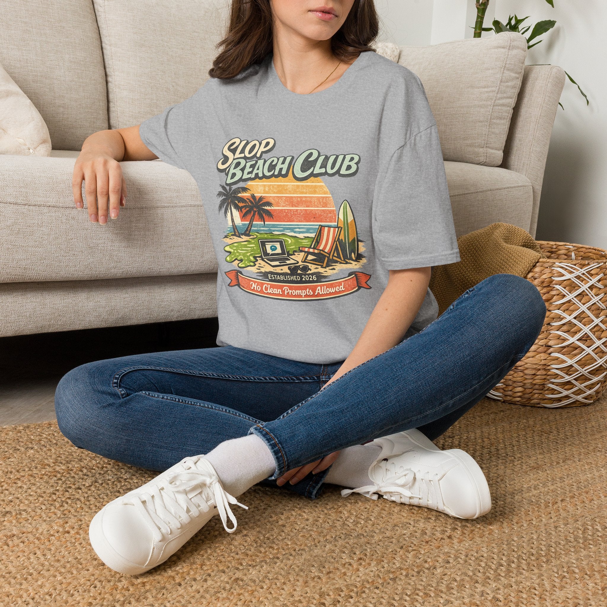 Slop Beach Club Graphic T-Shirt