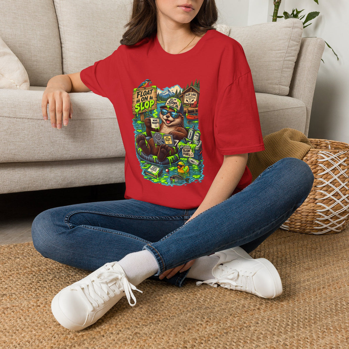 Animal Slop Otter T-Shirt