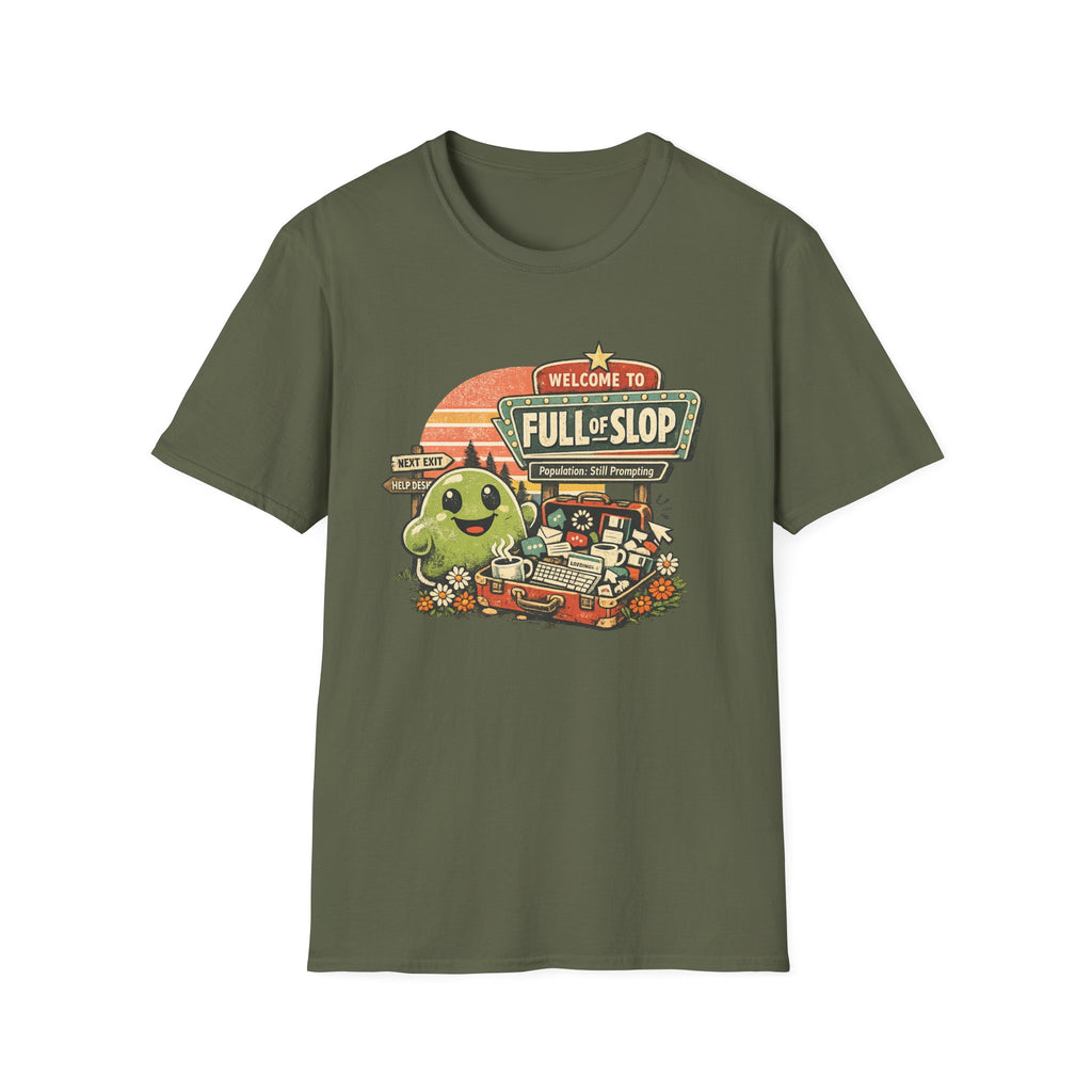Welcome to Full of Slop Graphic T-Shirt